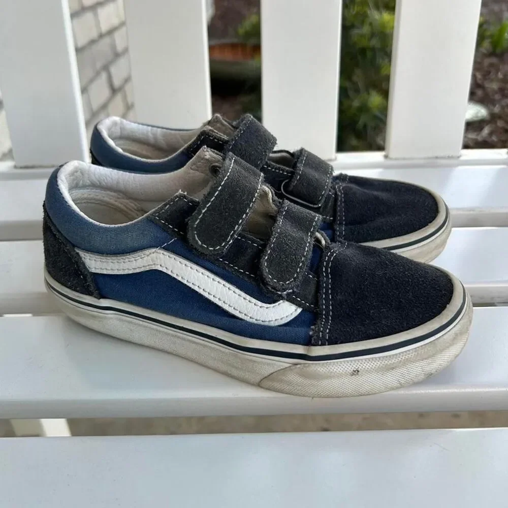 Vans Navy and Blue Trainers